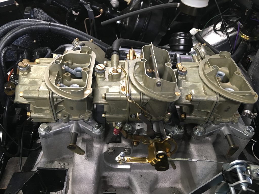 sp holley six pack carbs